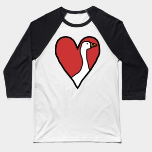 My Goose Valentine Baseball T-Shirt